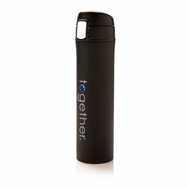Logo trade promotional merchandise photo of: RCS Re-steel easy lock vacuum flask