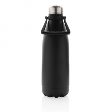 Logo trade promotional gifts picture of: RCS Recycled stainless steel large vacuum bottle 1.5L