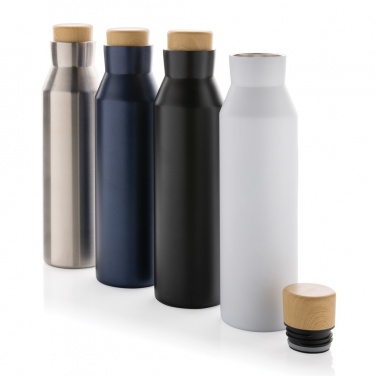 Logo trade promotional giveaway photo of: Gaia RCS certified recycled stainless steel vacuum bottle