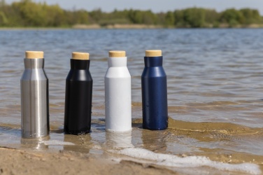 Logo trade promotional items image of: Gaia RCS certified recycled stainless steel vacuum bottle