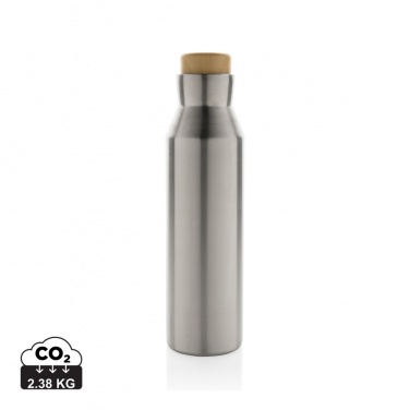 Logotrade promotional product image of: Gaia RCS certified recycled stainless steel vacuum bottle