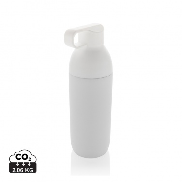Logo trade promotional merchandise picture of: Flow RCS recycled stainless steel vacuum bottle