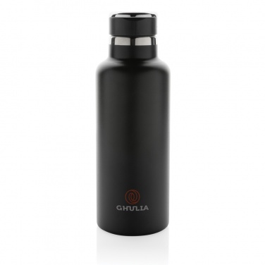 Logo trade promotional gift photo of: Hydro RCS recycled stainless steel vacuum bottle with spout