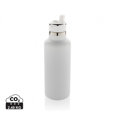 Logo trade advertising product photo of: Hydro RCS recycled stainless steel vacuum bottle with spout