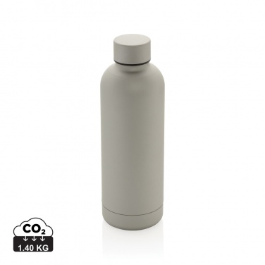 Logotrade corporate gift image of: RCS Recycled stainless steel Impact vacuum bottle