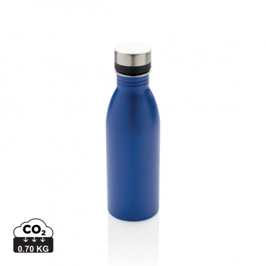 Logo trade promotional gifts image of: RCS Recycled stainless steel deluxe water bottle