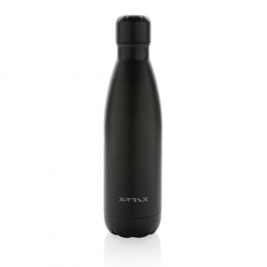 Logo trade promotional gifts picture of: Eureka RCS certified re-steel single wall water bottle