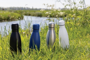 Logotrade promotional merchandise photo of: Eureka RCS certified re-steel single wall water bottle