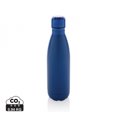 Logo trade promotional giveaways image of: Eureka RCS certified re-steel single wall water bottle