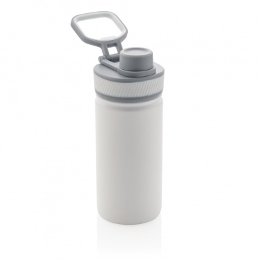 Logotrade advertising product image of: Vacuum stainless steel bottle with sports lid 550ml