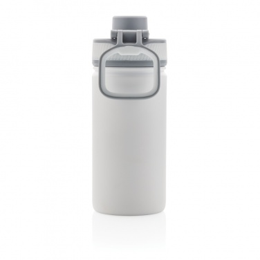 Logo trade promotional items picture of: Vacuum stainless steel bottle with sports lid 550ml