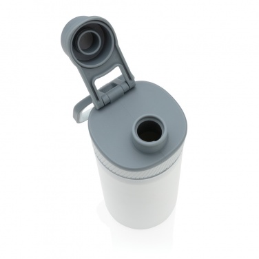 Logo trade corporate gift photo of: Vacuum stainless steel bottle with sports lid 550ml
