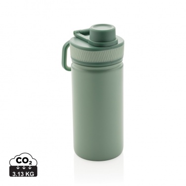 Logotrade advertising product picture of: Vacuum stainless steel bottle with sports lid 550ml