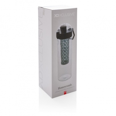 Logo trade corporate gift photo of: Honeycomb lockable leak proof infuser bottle