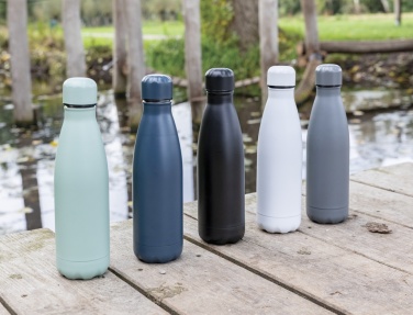 Logotrade promotional items photo of: Solid colour vacuum stainless steel bottle 500 ml