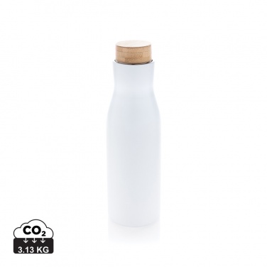 Logo trade business gifts image of: Clima leakproof vacuum bottle with steel lid