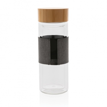 Logotrade corporate gifts photo of: Impact double wall borosilicate glass bottle