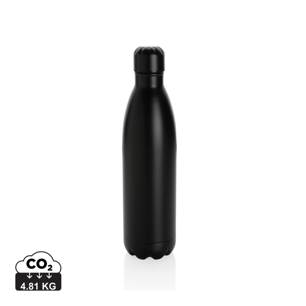 Logotrade promotional merchandise image of: Solid colour vacuum stainless steel bottle 750ml