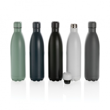 Logo trade promotional items picture of: Solid colour vacuum stainless steel bottle 750ml