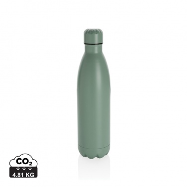 Logo trade promotional giveaways image of: Solid colour vacuum stainless steel bottle 750ml