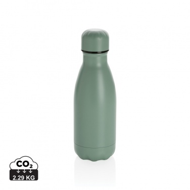 Logotrade business gift image of: Solid colour vacuum stainless steel bottle 260ml