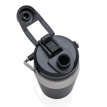 Logo trade promotional items picture of: Vacuum stainless steel dual function lid bottle 500ml