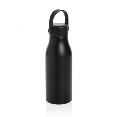 Logo trade promotional merchandise photo of: Pluto RCS Certified recycled aluminium bottle 680ml