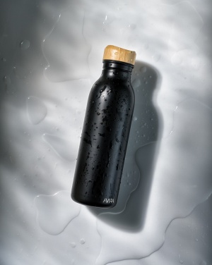 Logotrade promotional merchandise photo of: Avira Alcor RCS Re-steel single wall water bottle 600 ML