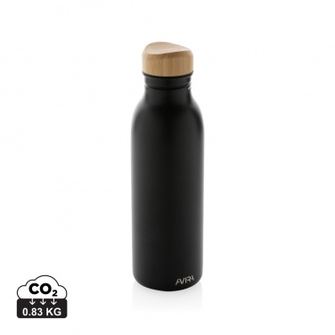 Logo trade promotional item photo of: Avira Alcor RCS Re-steel single wall water bottle 600 ML