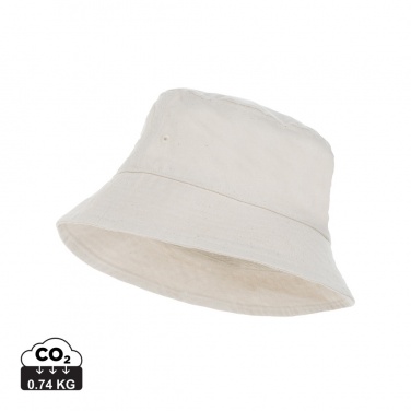 Logo trade corporate gifts picture of: Impact Aware™ 285 gsm rcanvas one size bucket hat undyed