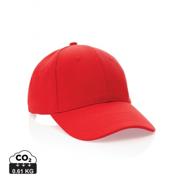 Logotrade promotional product picture of: Impact 6 panel 280gr Recycled cotton cap with AWARE™ tracer