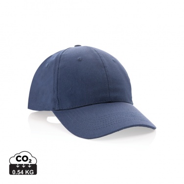 Logo trade advertising products picture of: Impact 6 panel 190gr Recycled cotton cap with AWARE™ tracer