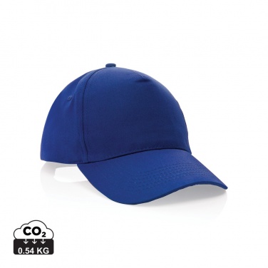Logo trade advertising products picture of: Impact 5 panel 190gr Recycled cotton cap with AWARE™ tracer