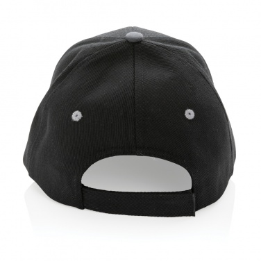 Logotrade corporate gift picture of: Impact AWARE™ Brushed rcotton 6 panel contrast cap 280gr