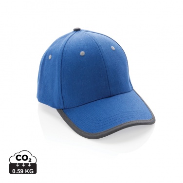 Logotrade promotional merchandise picture of: Impact AWARE™ Brushed rcotton 6 panel contrast cap 280gr