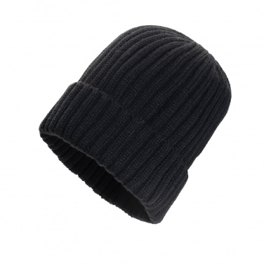 Logotrade promotional gifts photo of: Kennedi AWARE™ Polylana® beanie with large rib