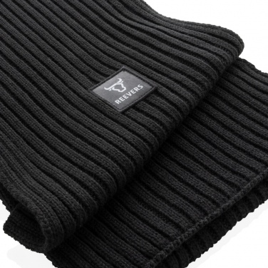Logotrade advertising product image of: Impact AWARE™ Polylana® knitted scarf 180 x 25cm