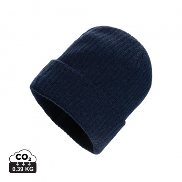 Logo trade promotional items image of: Pryor AWARE™ Polylana® beanie with cuff