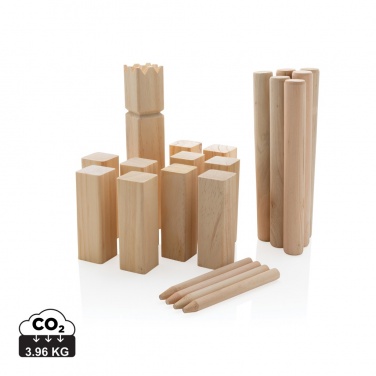 Logotrade promotional gift image of: Wooden kubb set