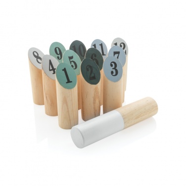 Logo trade corporate gifts image of: Wooden scatter set