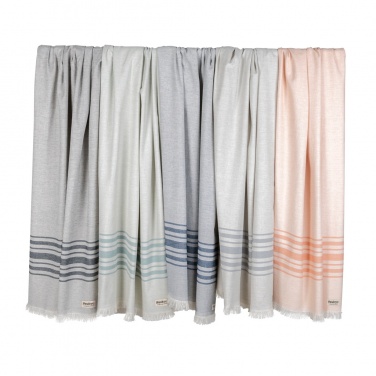 Logo trade promotional gift photo of: Ukiyo Yumiko AWARE™ Hammam Towel 100 x 180cm