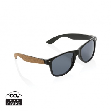 Logotrade corporate gifts photo of: GRS recycled PC plastic sunglasses with cork