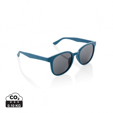 Logo trade promotional merchandise photo of: Wheat straw fibre sunglasses