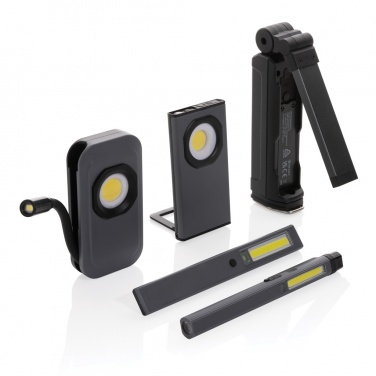 Logo trade advertising products image of: Gear X RCS rPlastic USB rechargeable worklight