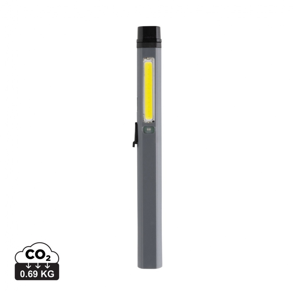 Logotrade promotional giveaways photo of: Gear X RCS recycled plastic USB rechargeable pen light