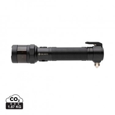 Logo trade promotional gifts picture of: Gear X RCS recycled aluminum high performance car torch