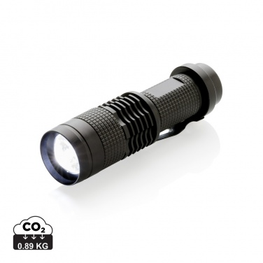 Logo trade promotional giveaways picture of: 3W pocket CREE torch