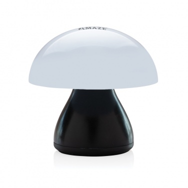 Logo trade advertising products picture of: Luming RCS recycled plastic USB re-chargeable table lamp