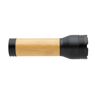 Logotrade promotional items photo of: Lucid 3W RCS certified recycled plastic & bamboo torch
