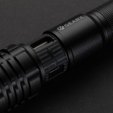 Logotrade business gift image of: Gear X USB re-chargeable torch